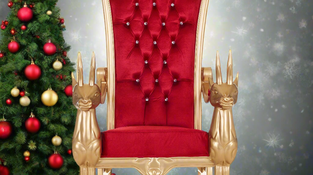 Santa’s Royal Collection: Festive Thrones for the Christmas Period