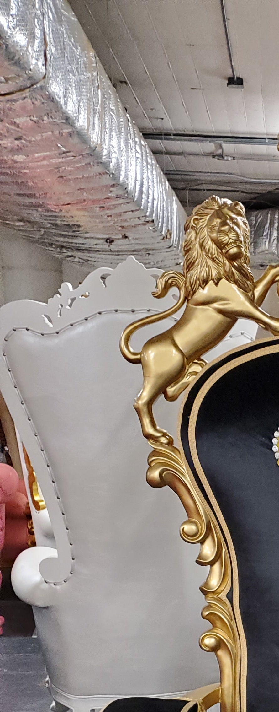 RELEASE YOUR INNER KING SPIRIT WITH THE STUNNING EMPEROR THRONE CHAIR!!!!