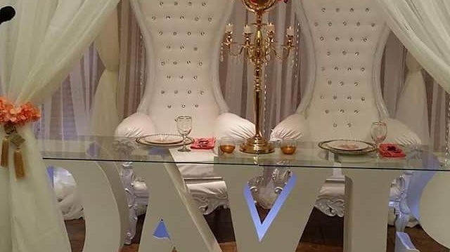 Stunning Wedding Set up by Lissa's Designs & More!
