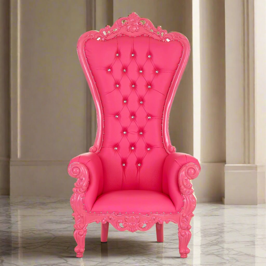 Chloe Throne Chair - Vinyl
