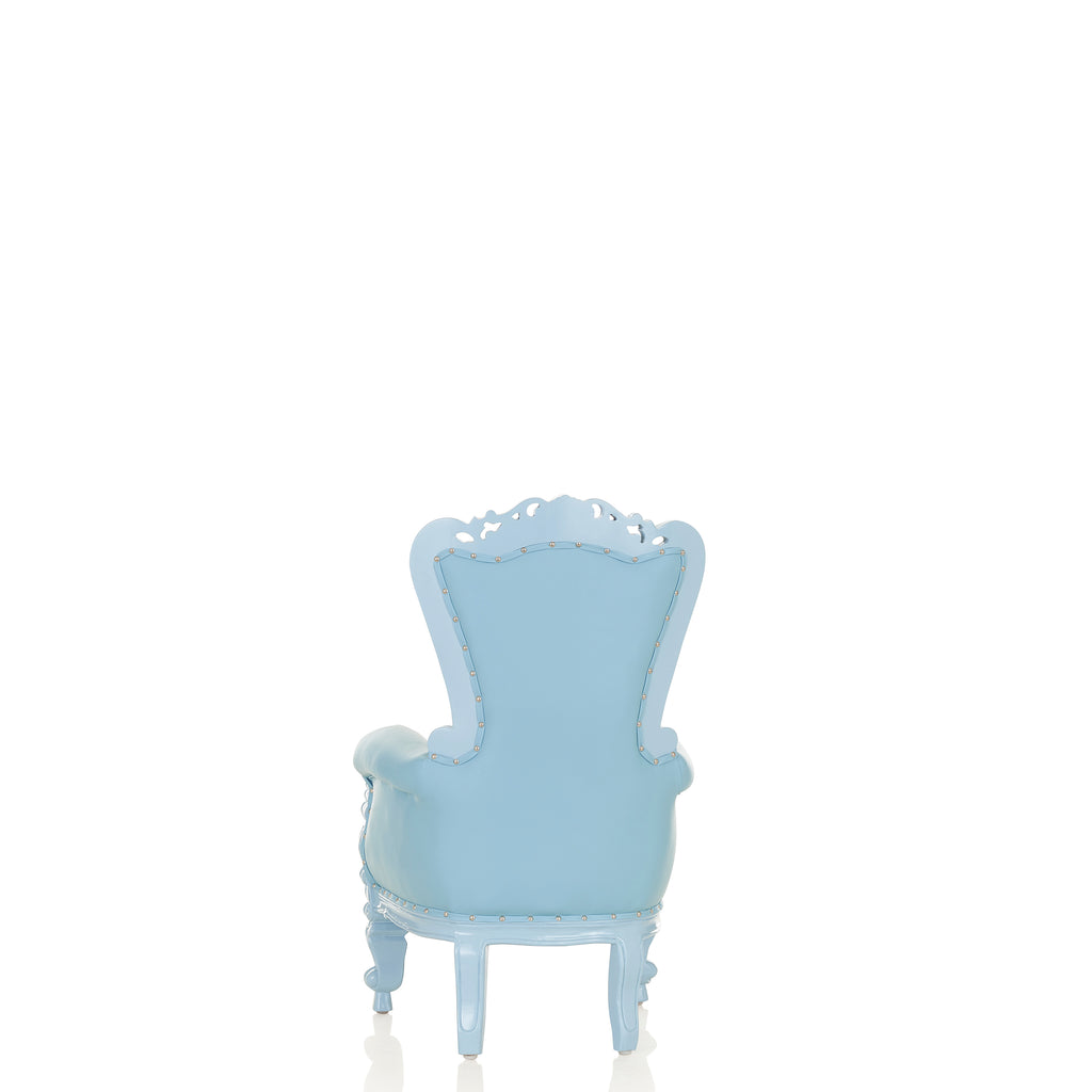 "Mini Tiffany Kids Chair Of Joy" Edition Throne Chair - Blue / Blue