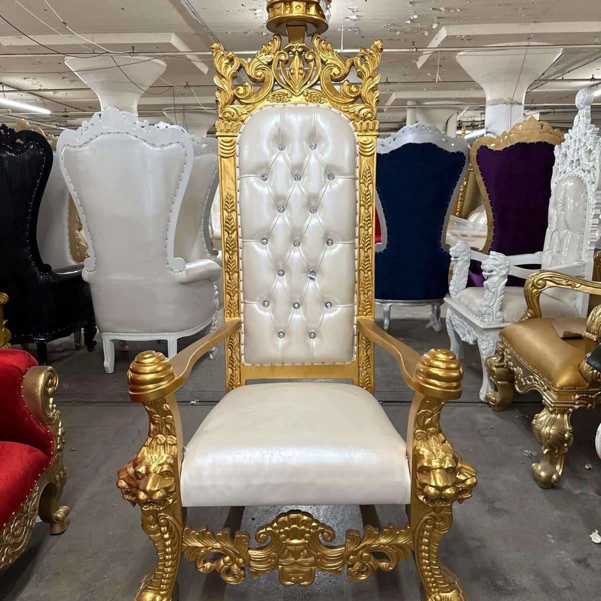 King Solomon Emperor Crown Throne