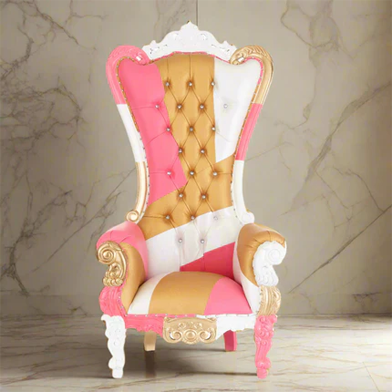 Chloe Throne Chair - Vinyl