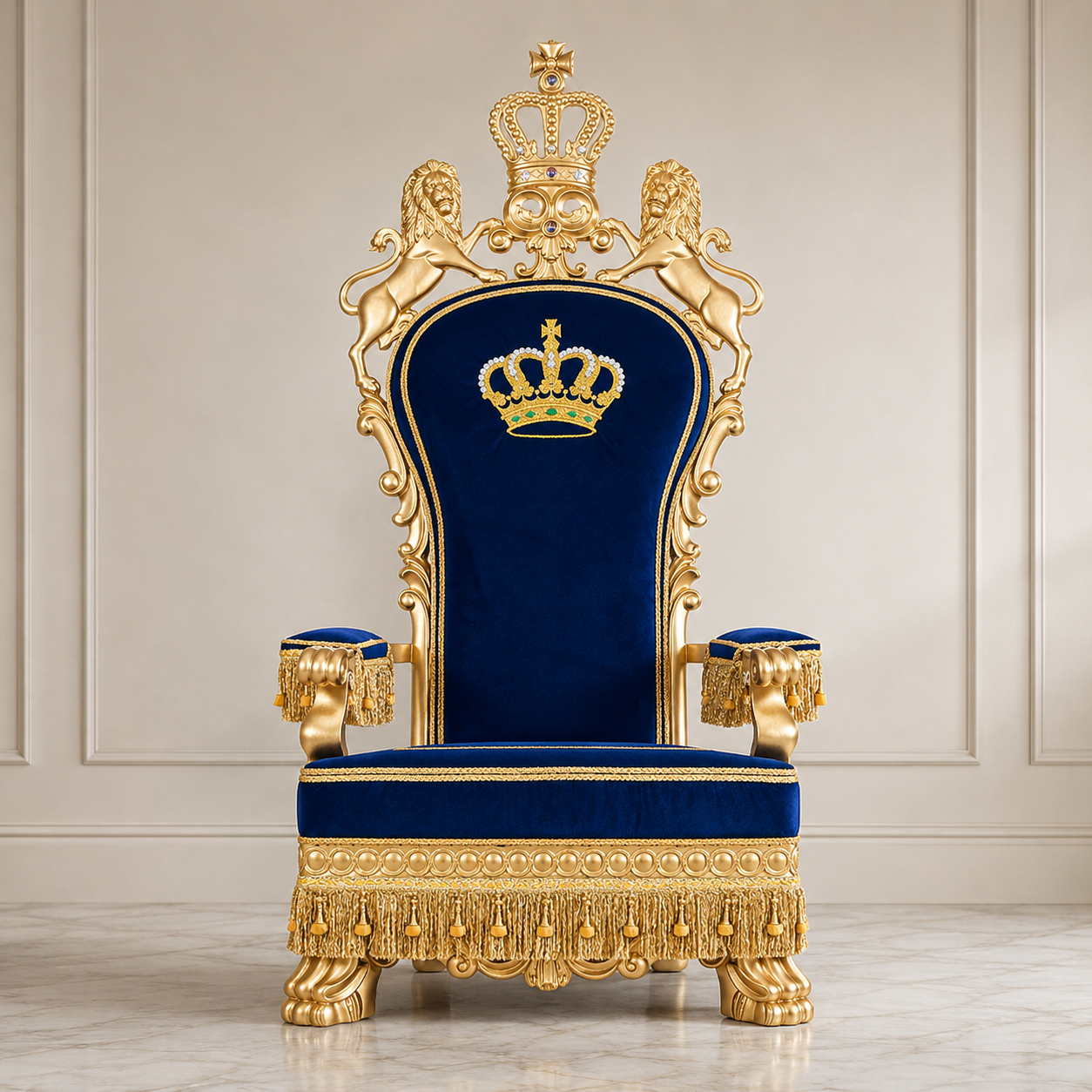 Trono real del emperador