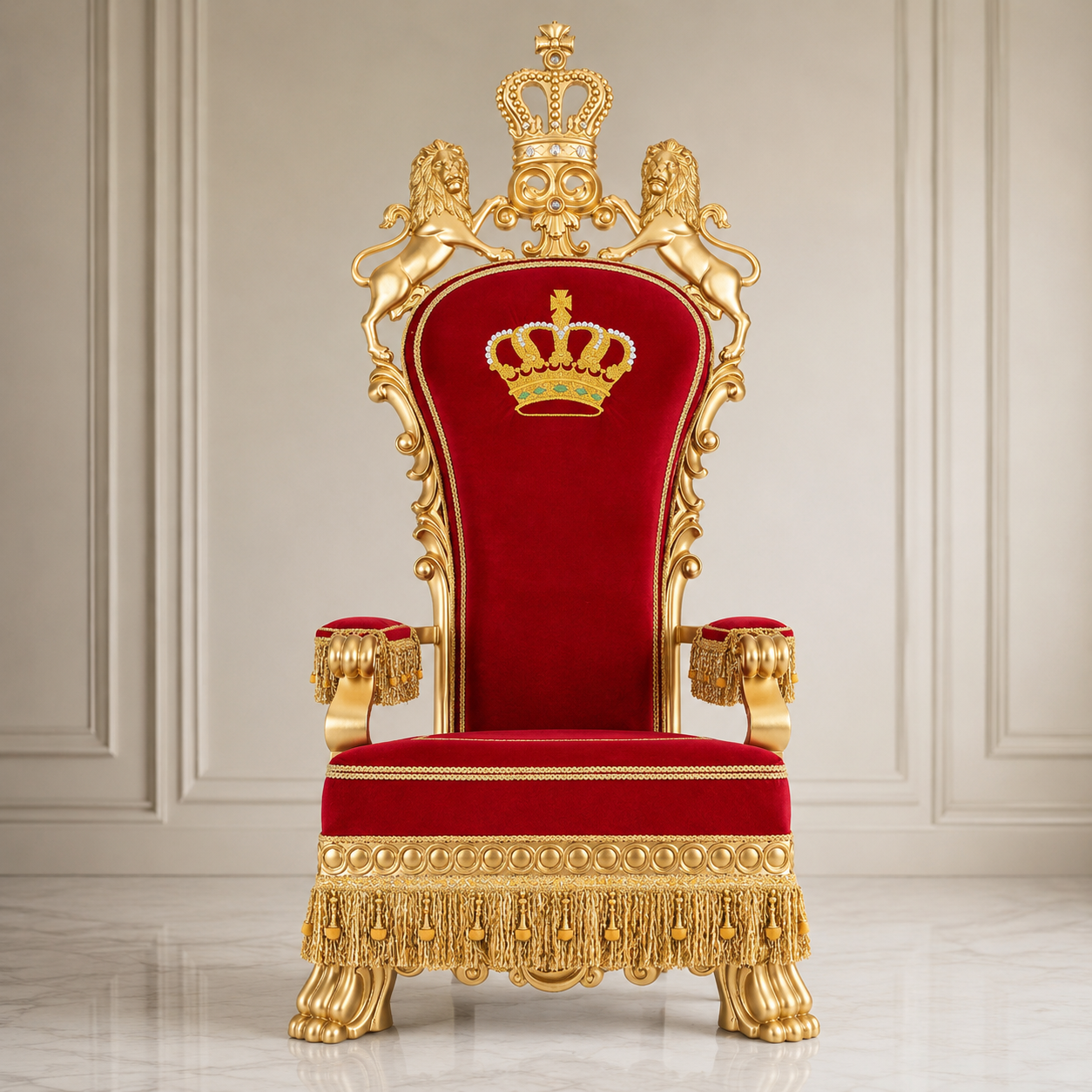 Trono real del emperador