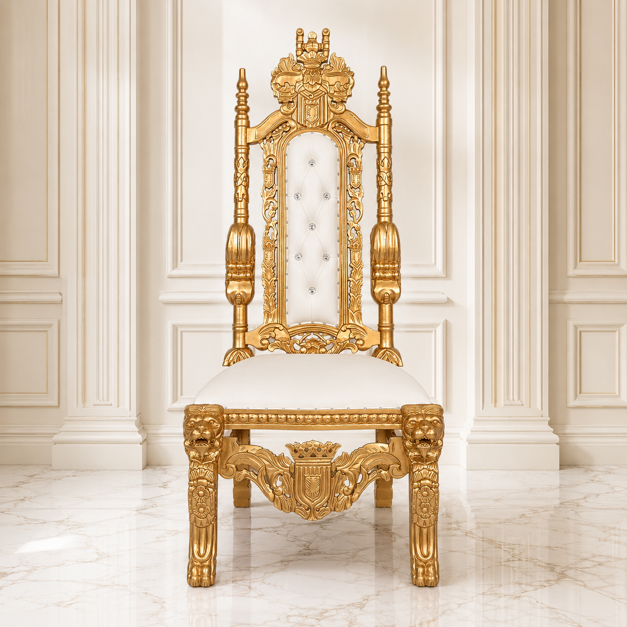 King David 62 Armless Throne