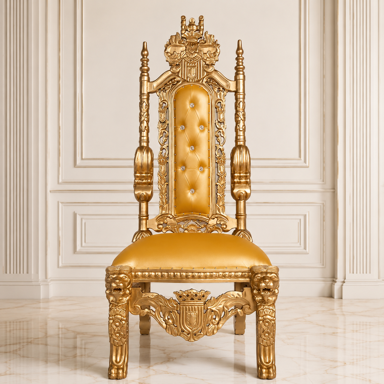 King David 62 Armless Throne