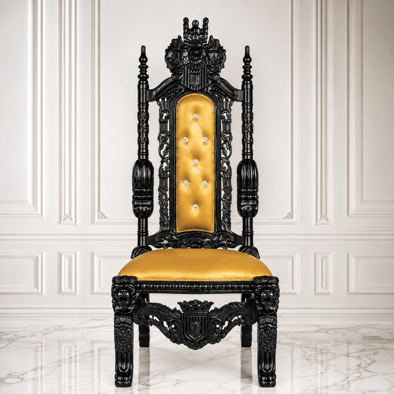 King David 62 Armless Throne