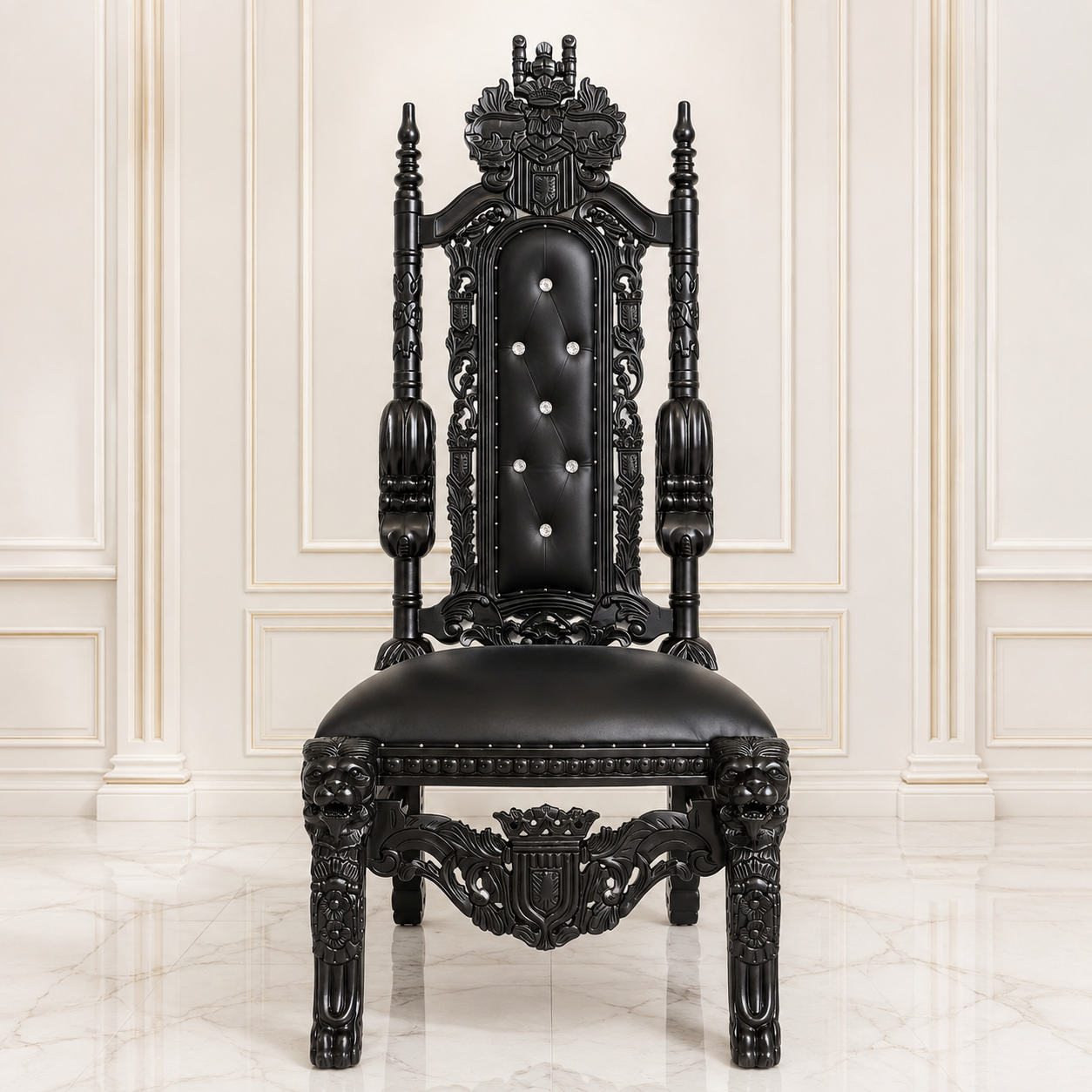 King David 62 Armless Throne