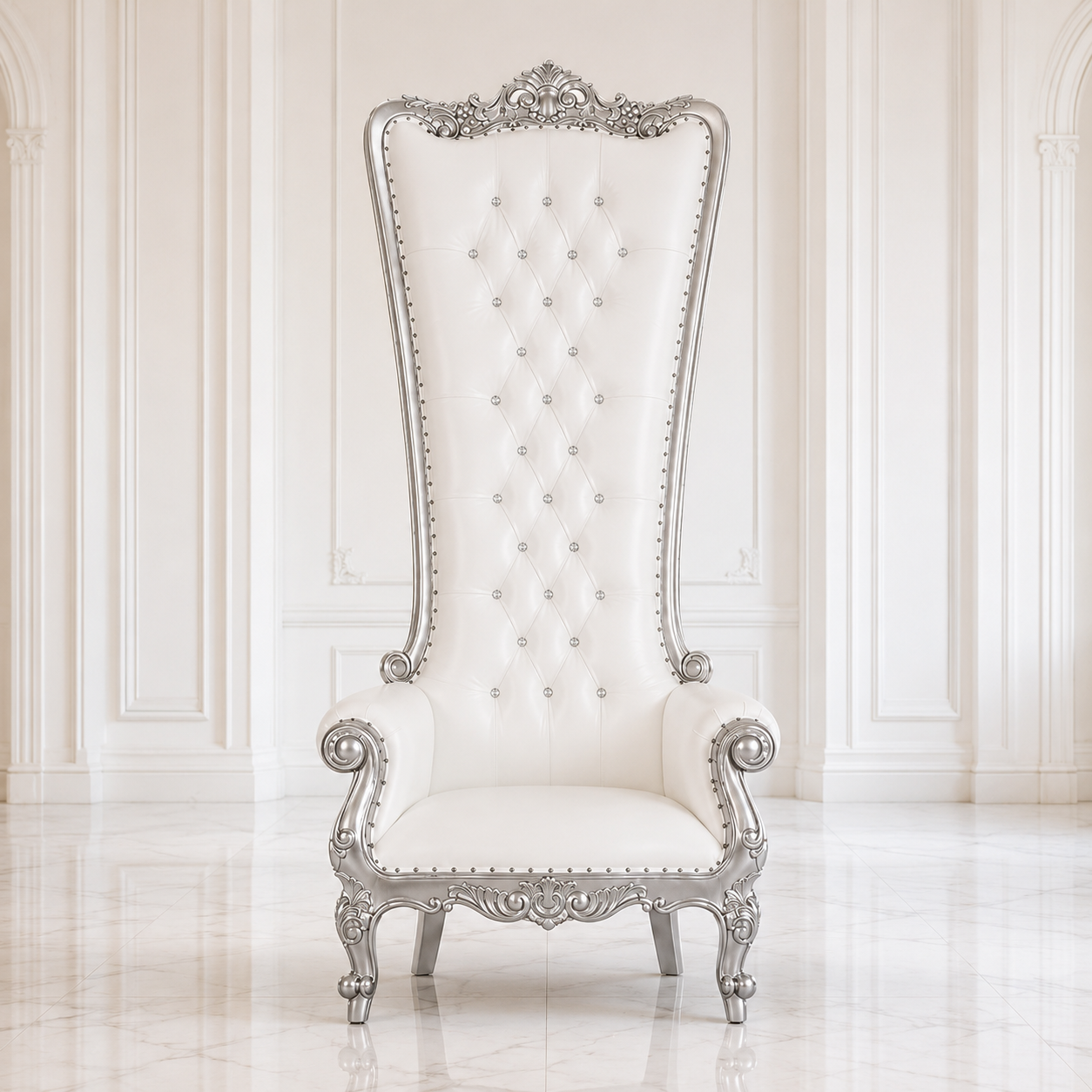 Fauteuil trône Queen Tiffany 108"