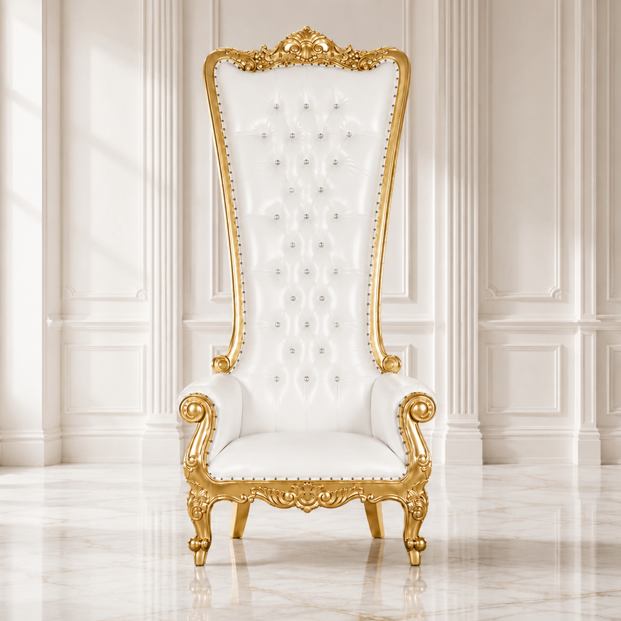 Fauteuil trône Queen Tiffany 108"
