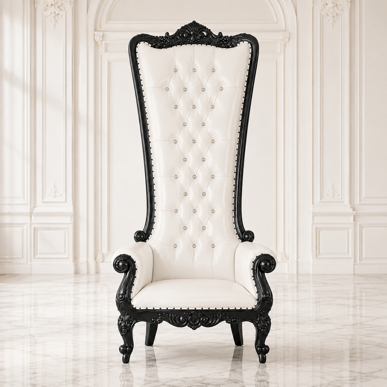 Fauteuil trône Queen Tiffany 108"