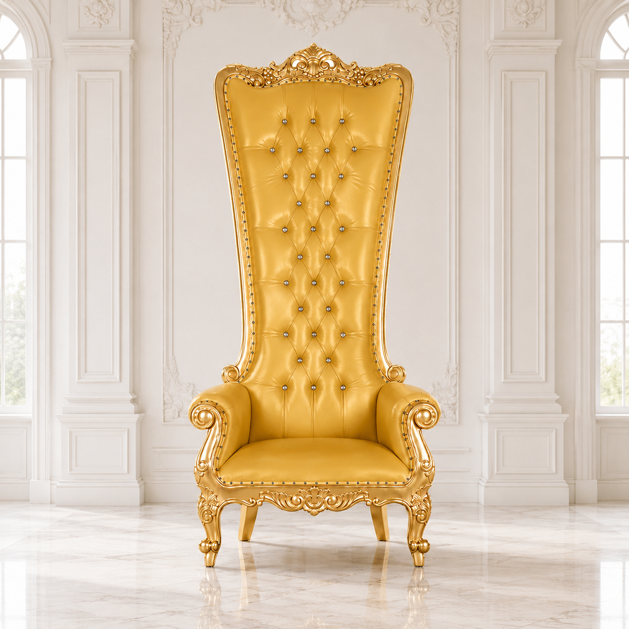 Fauteuil trône Queen Tiffany 108"