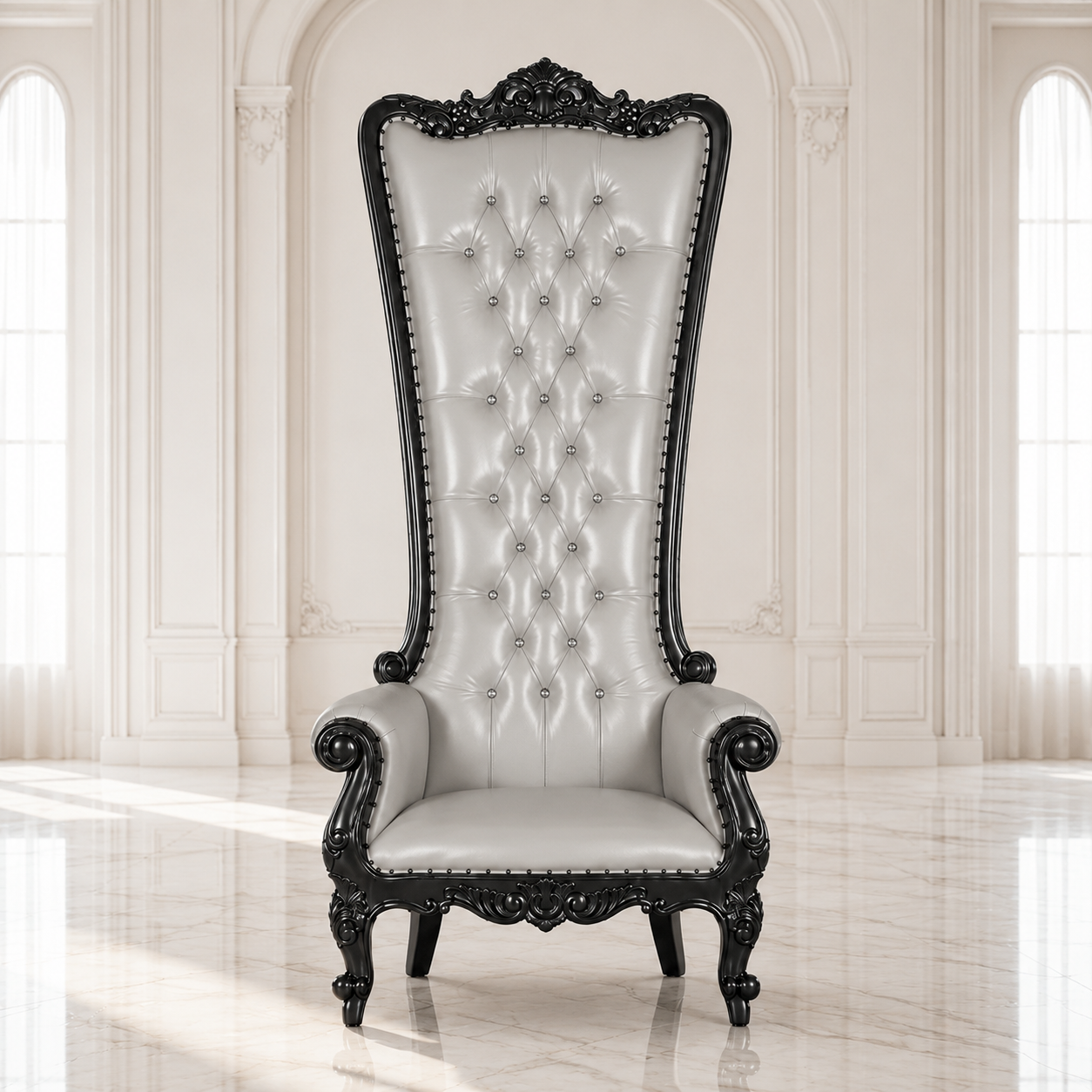 Fauteuil trône Queen Tiffany 108"