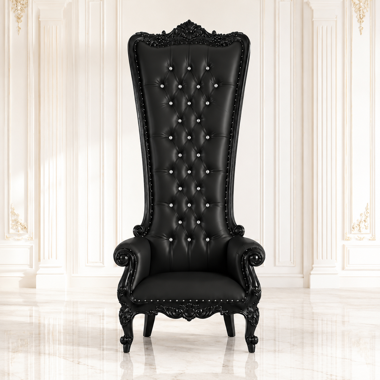 Fauteuil trône Queen Tiffany 108"