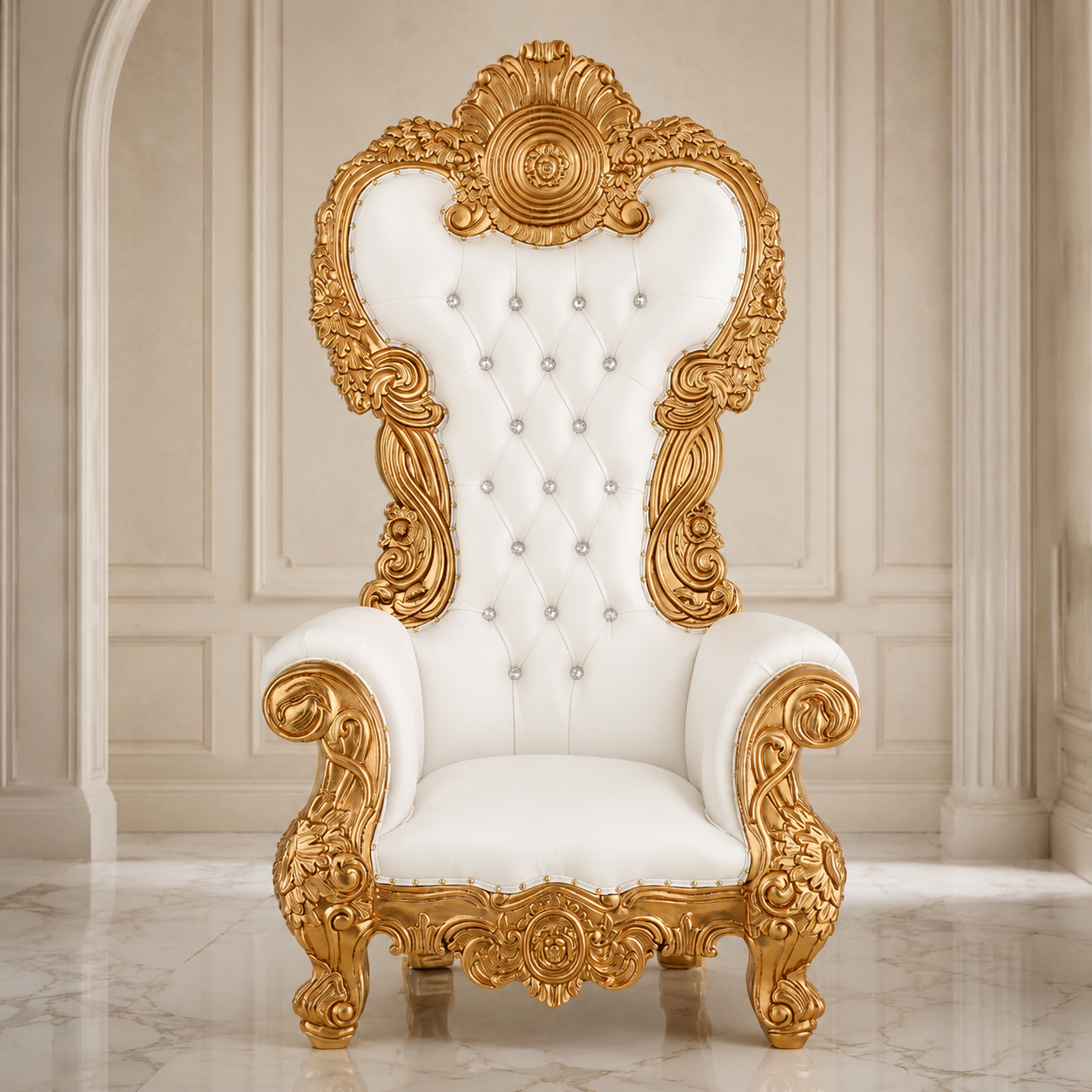 Silla trono Medusa