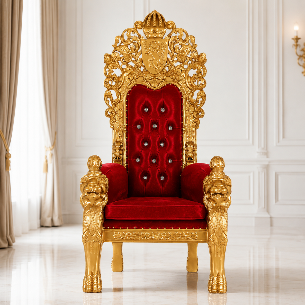 Silla del trono del rey Eduardo 77