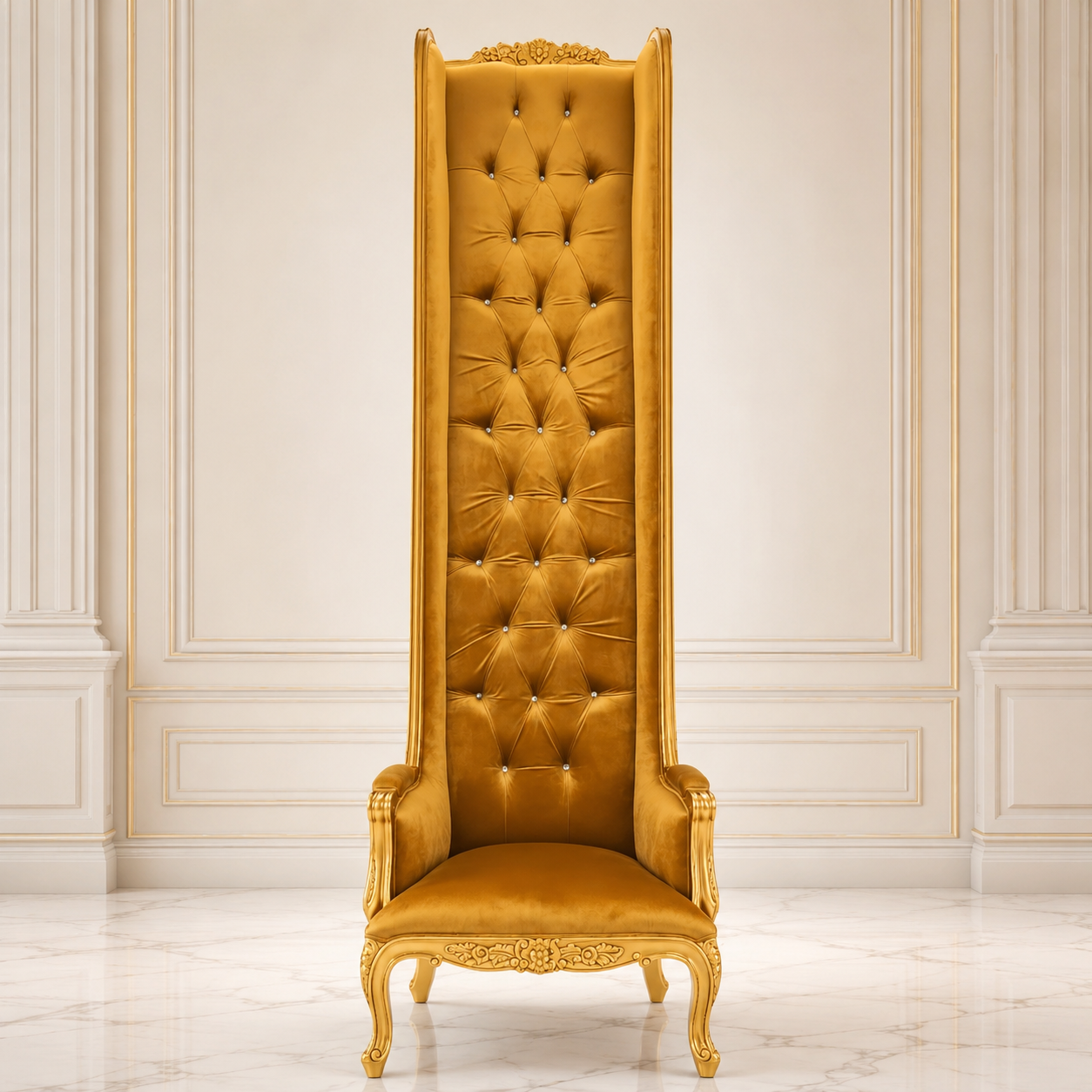 Hercules 114" Theatrical Throne Chair
