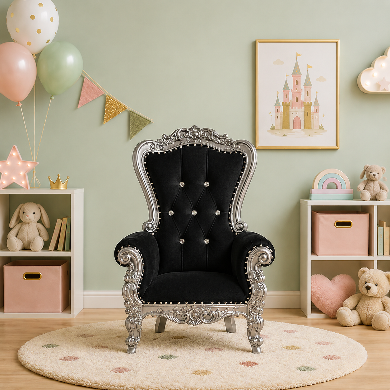 Mini Tiffany 33 Kids Throne - Velvet