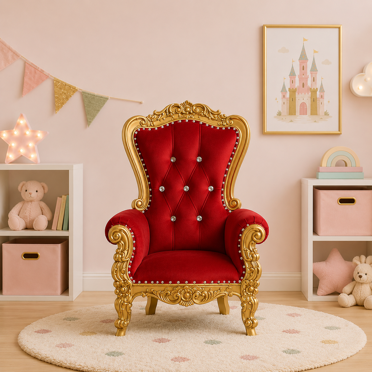 Mini Tiffany 33 Kids Throne - Velvet
