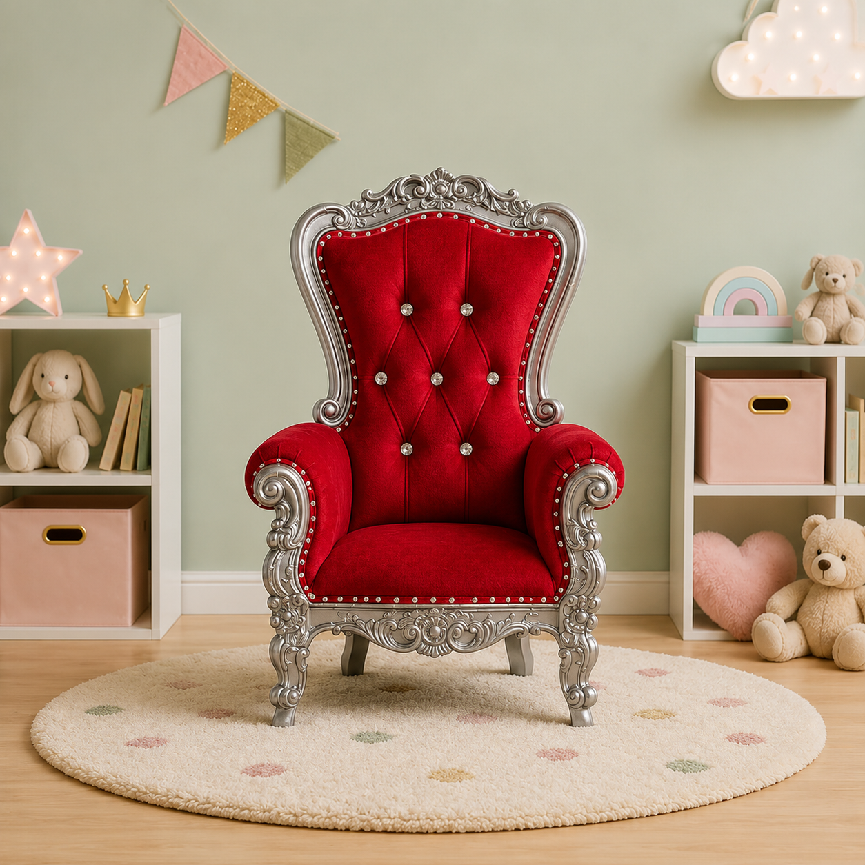 Mini Tiffany 33 Kids Throne - Velvet
