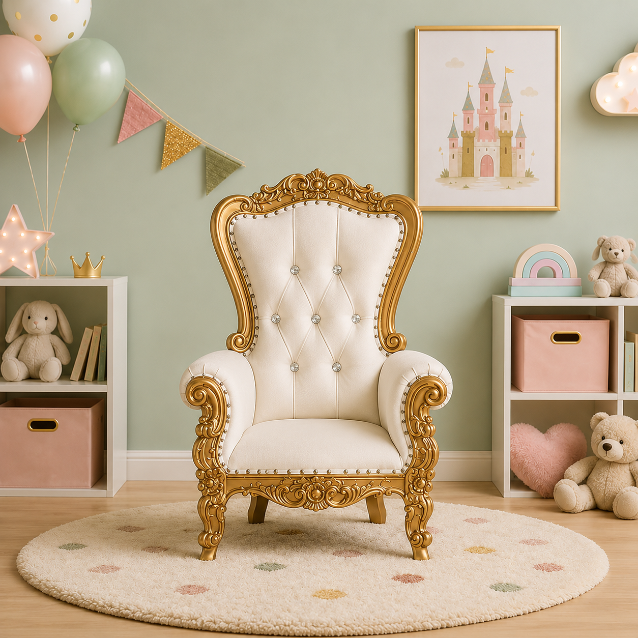 Mini Tiffany 33 Kids Throne - Velvet