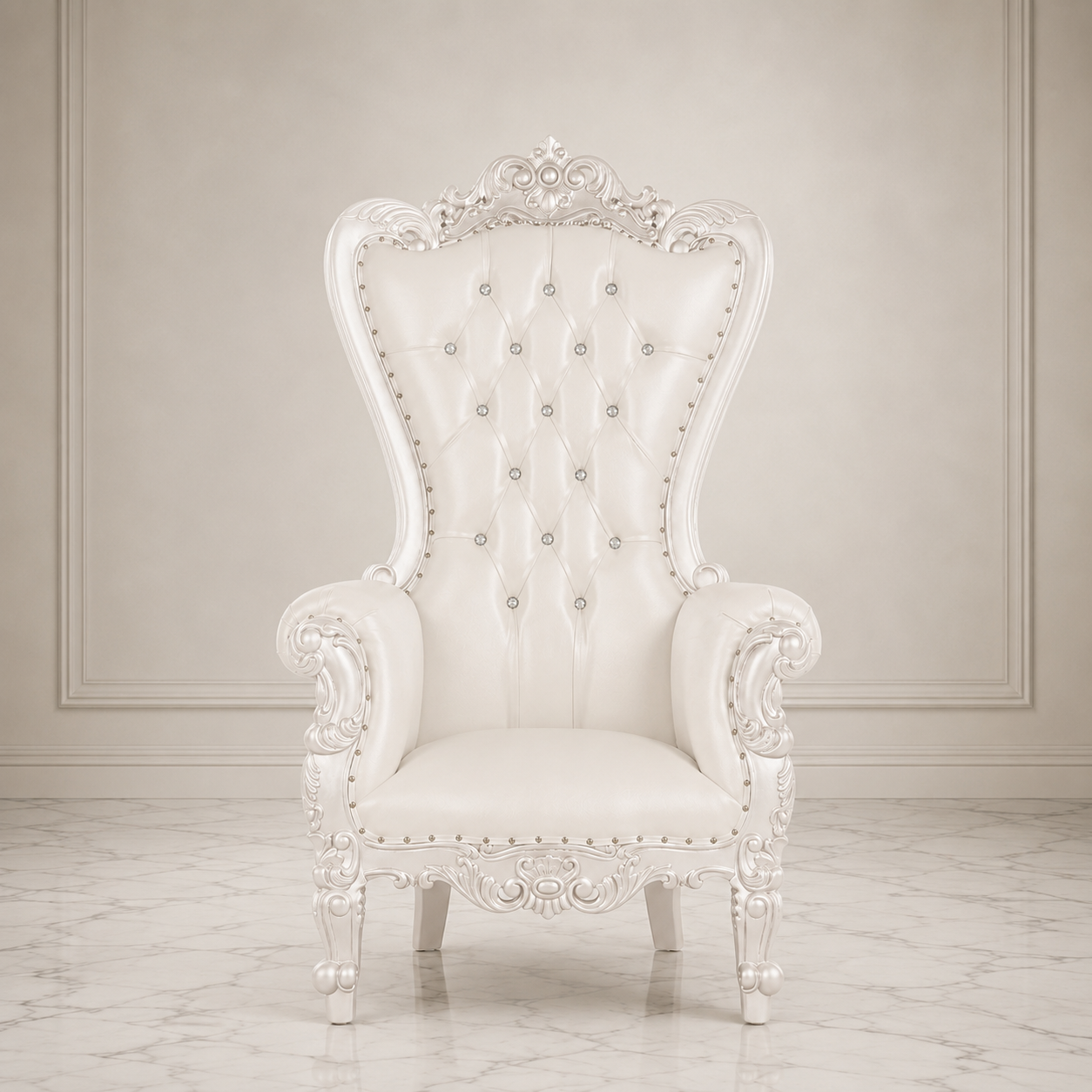 Queen Tiffany 59 Throne Chair