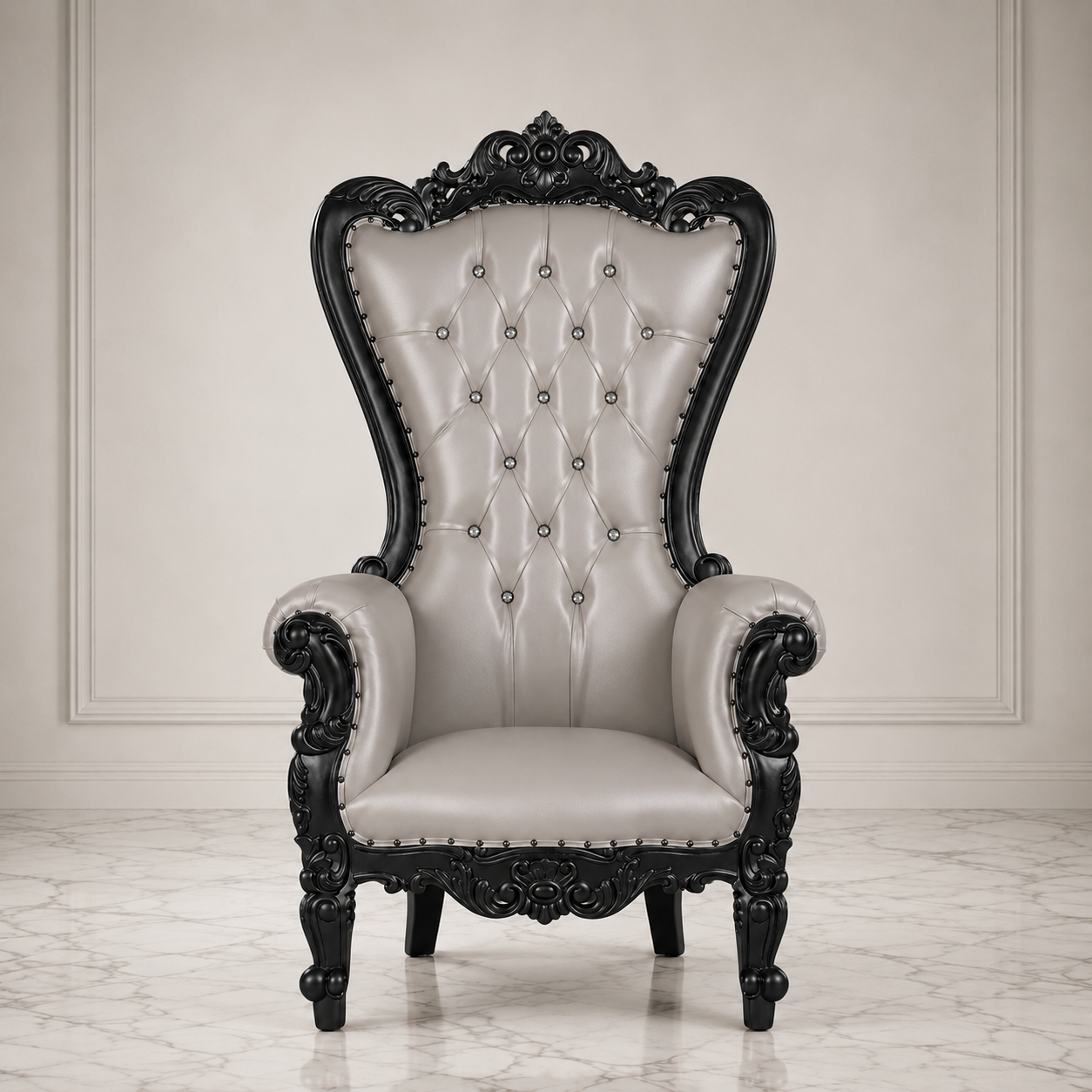 Queen Tiffany 59 Throne Chair