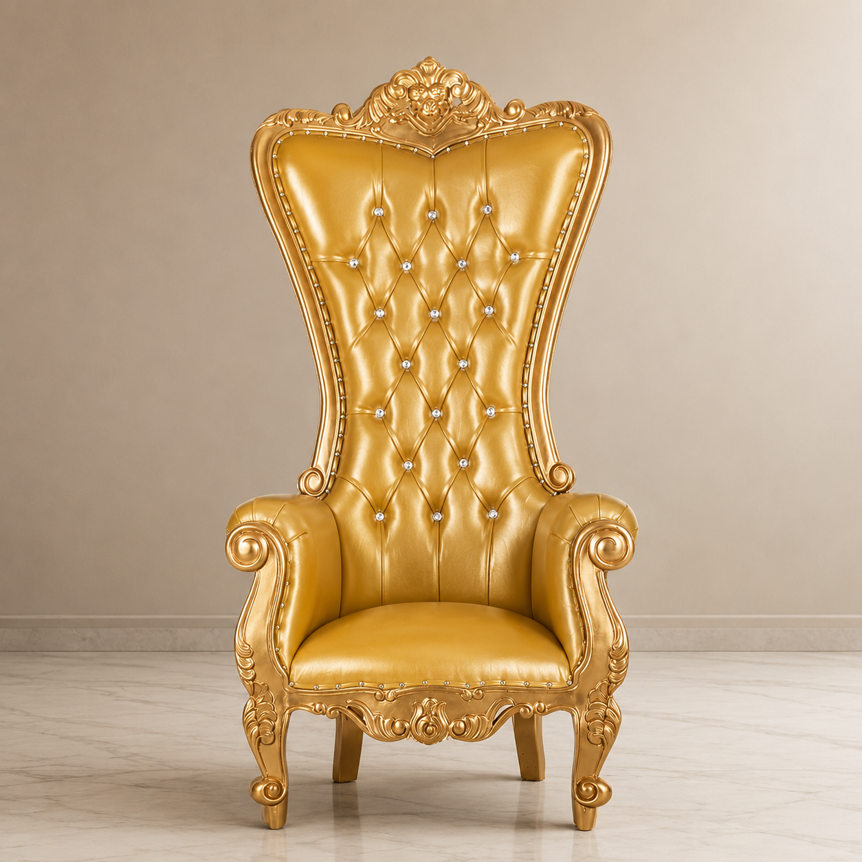 Princess Daisy Throne Chair - Vinyl