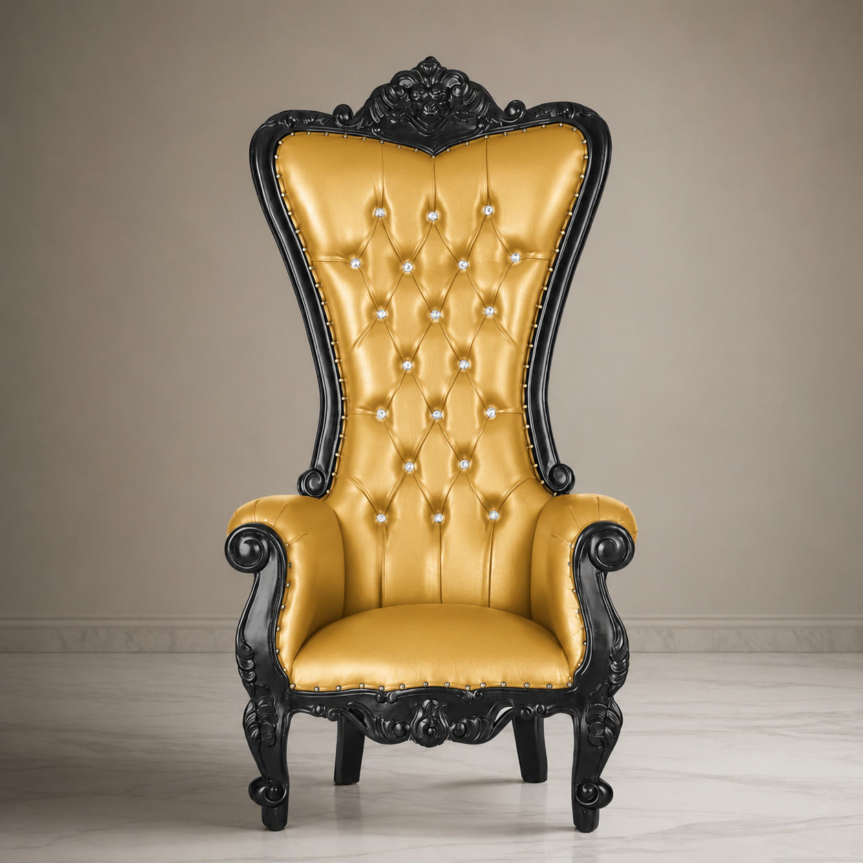 Princess Daisy Throne Chair - Vinyl