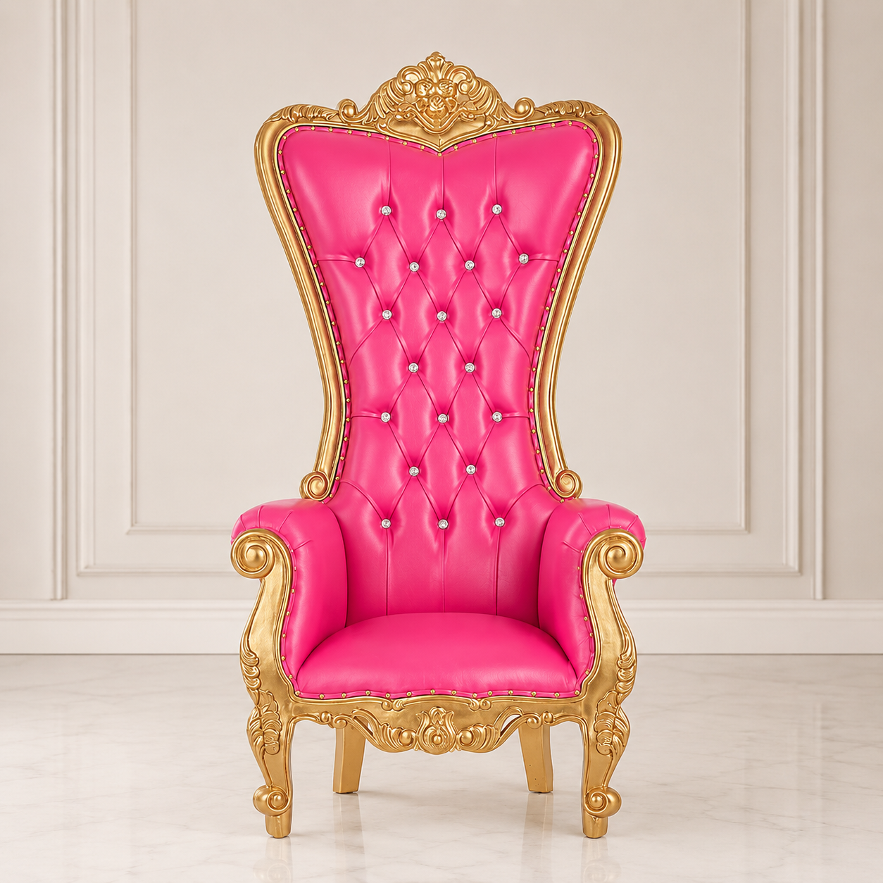 Princess Daisy Throne Chair - Vinyl