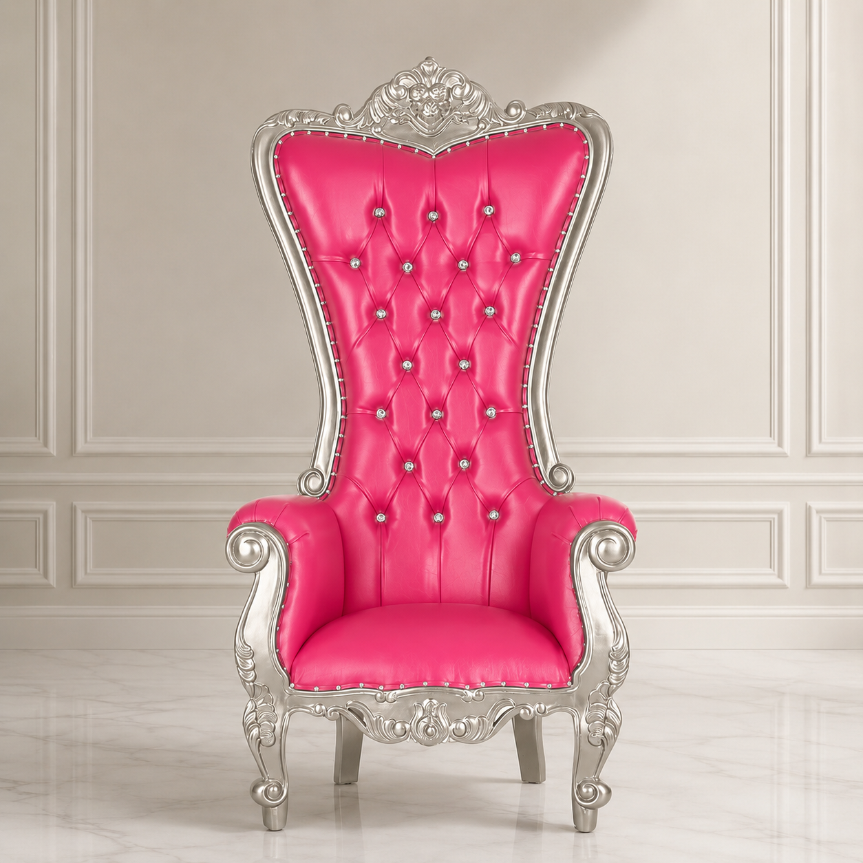 Princess Daisy Throne Chair - Vinyl