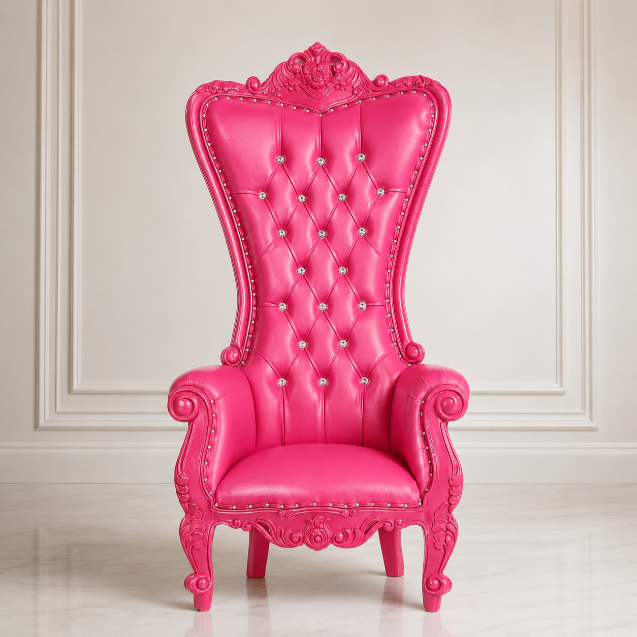 Princess Daisy Throne Chair - Vinyl