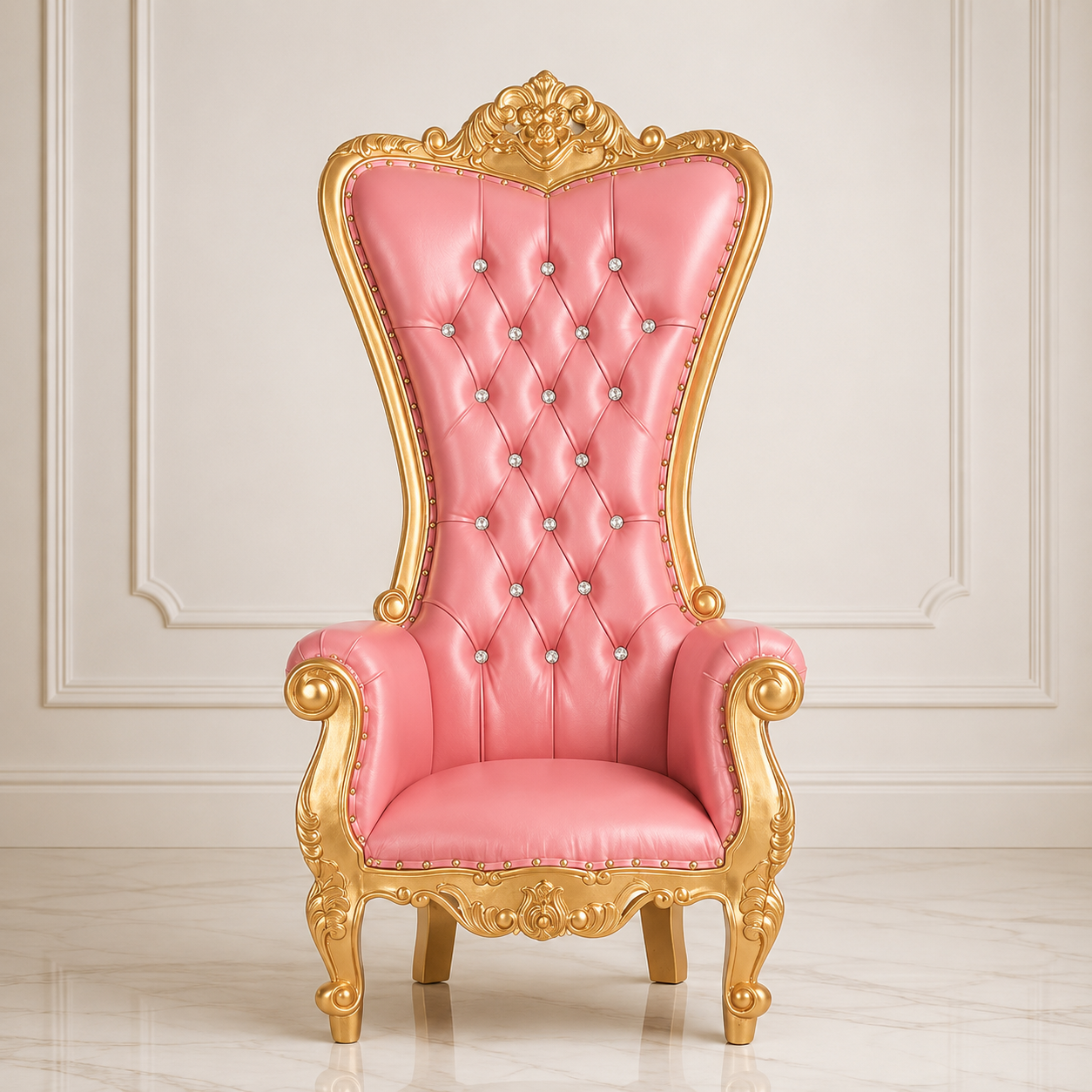 Princess Daisy Throne Chair - Vinyl