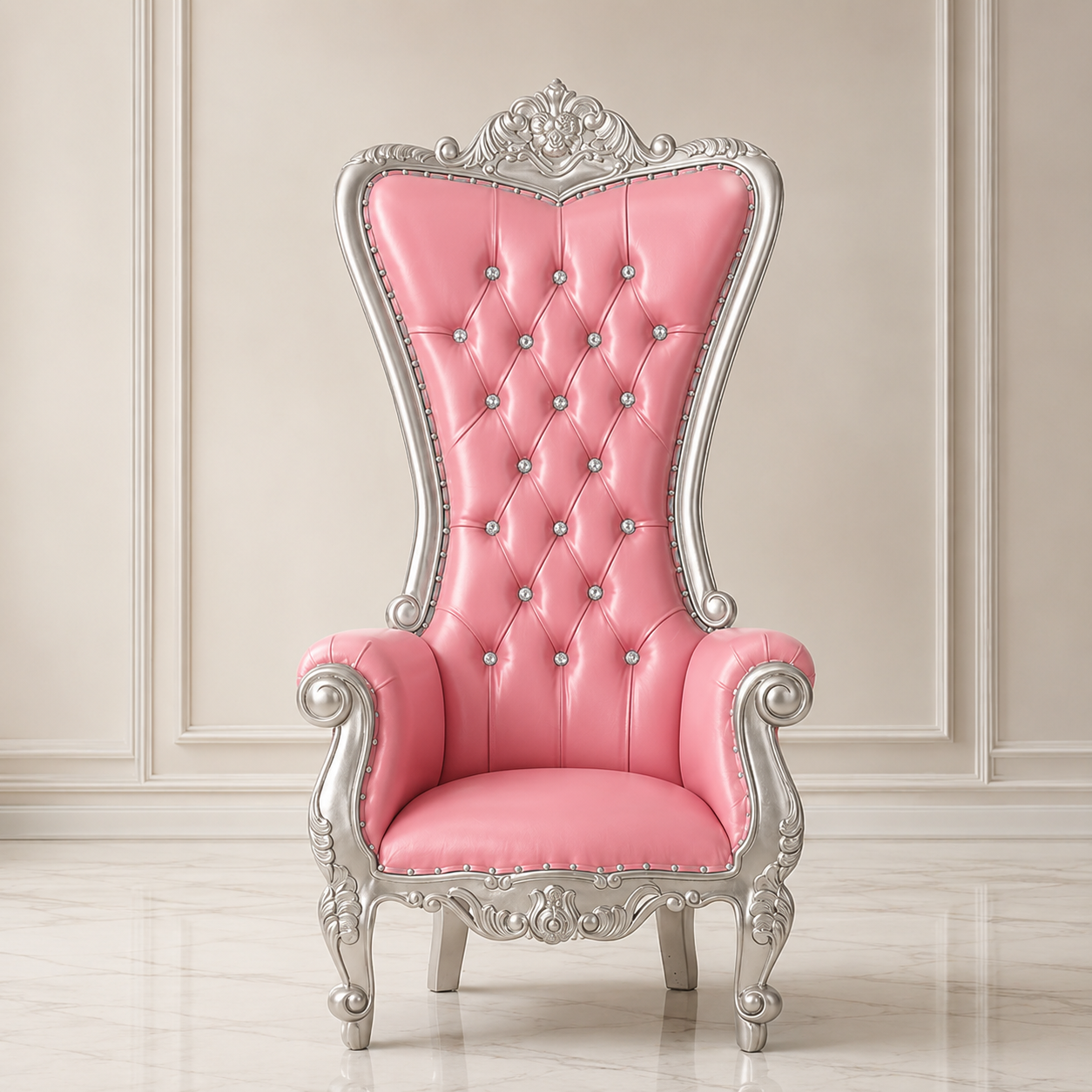 Princess Daisy Throne Chair - Vinyl