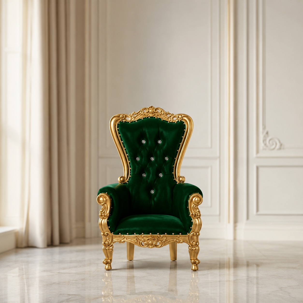Mini Tiffany 33 Kids Throne - Velvet