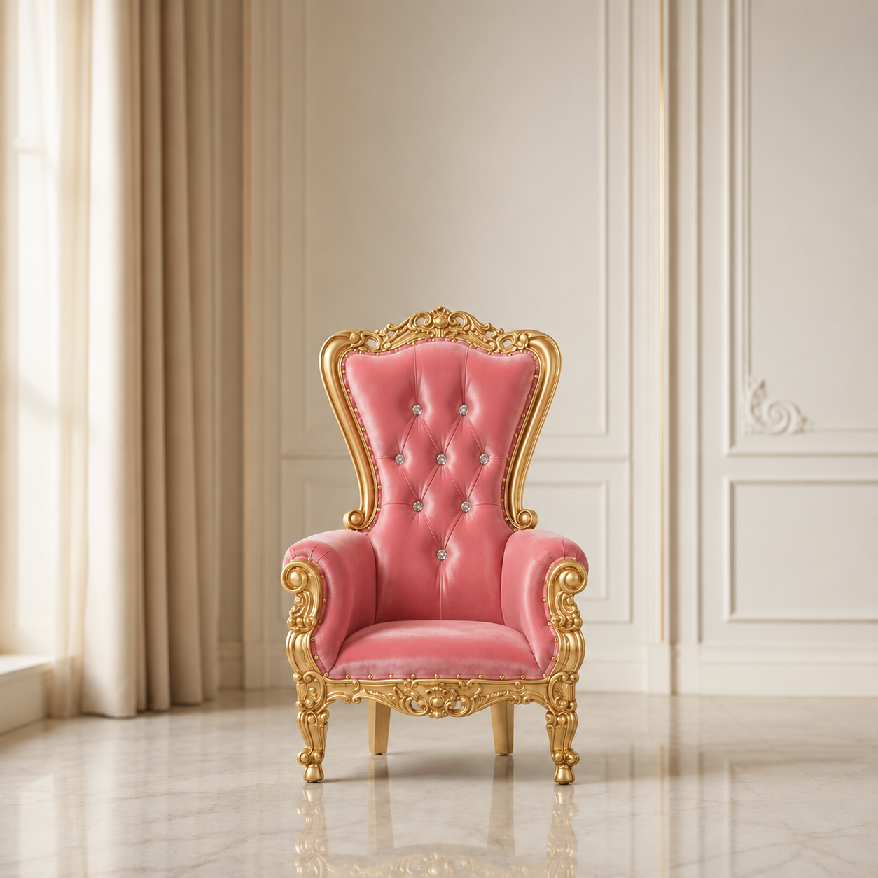 Mini Tiffany 33 Kids Throne - Velvet