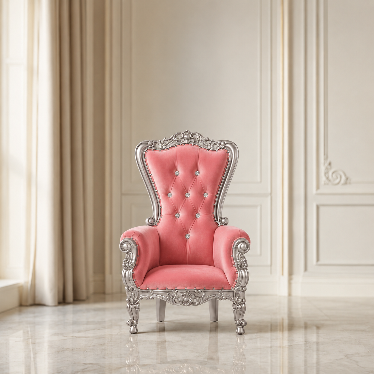 Mini Tiffany 33 Kids Throne - Velvet