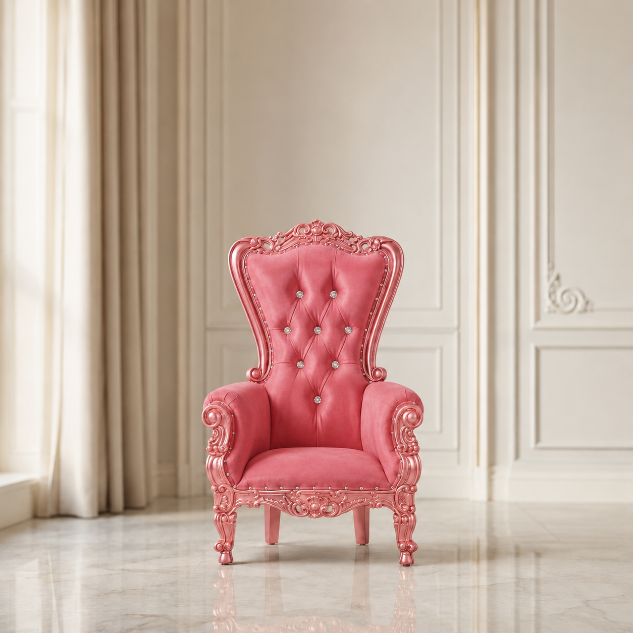 Mini Tiffany 33 Kids Throne - Velvet