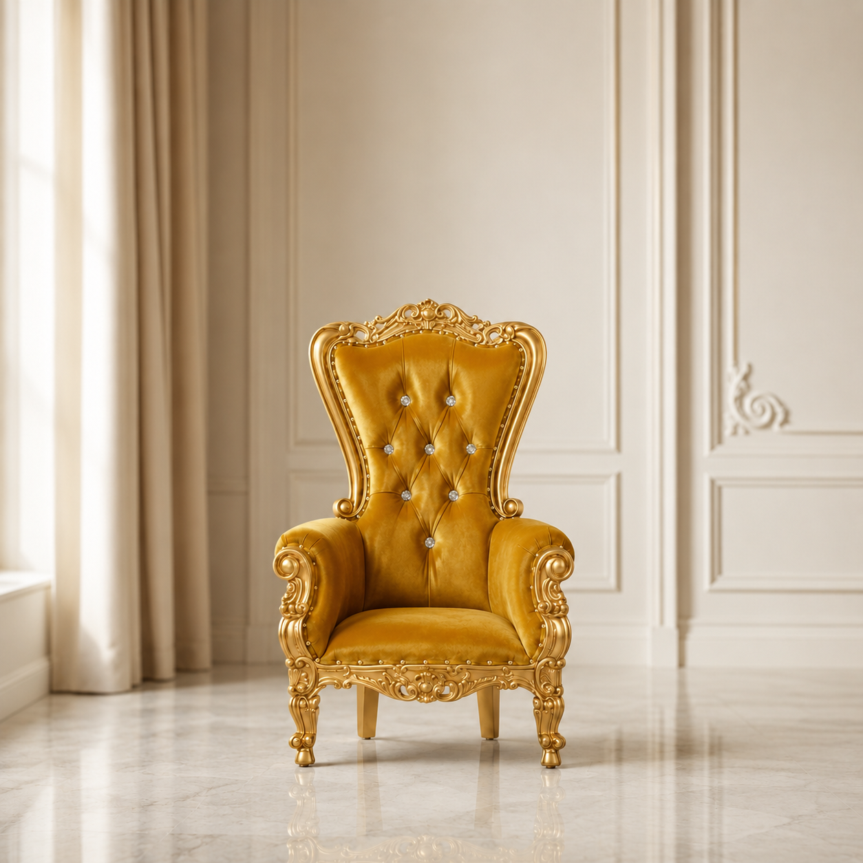 Mini Tiffany 33 Kids Throne - Velvet