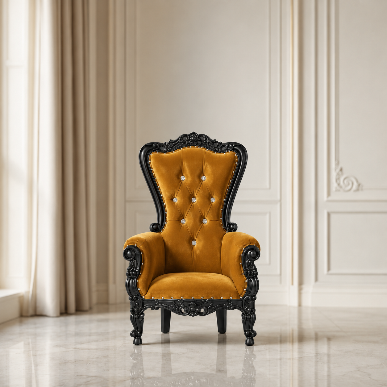 Mini Tiffany 33 Kids Throne - Velvet