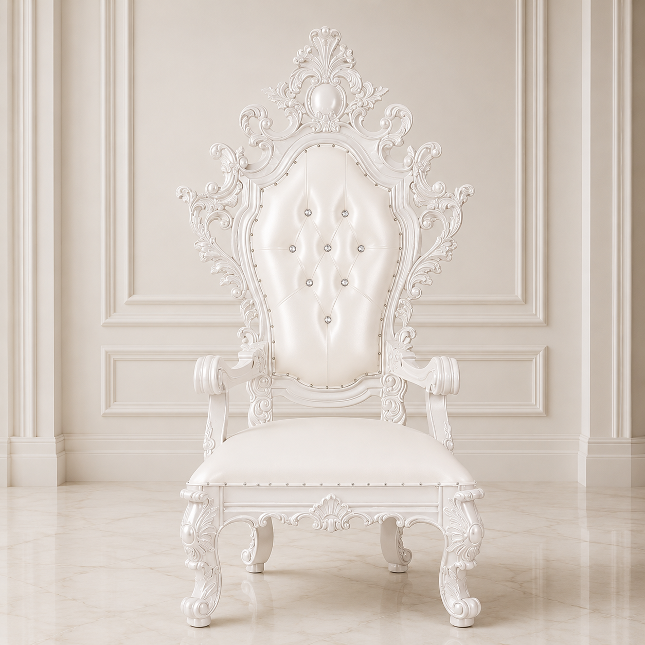 King Darius Royal Throne Chair