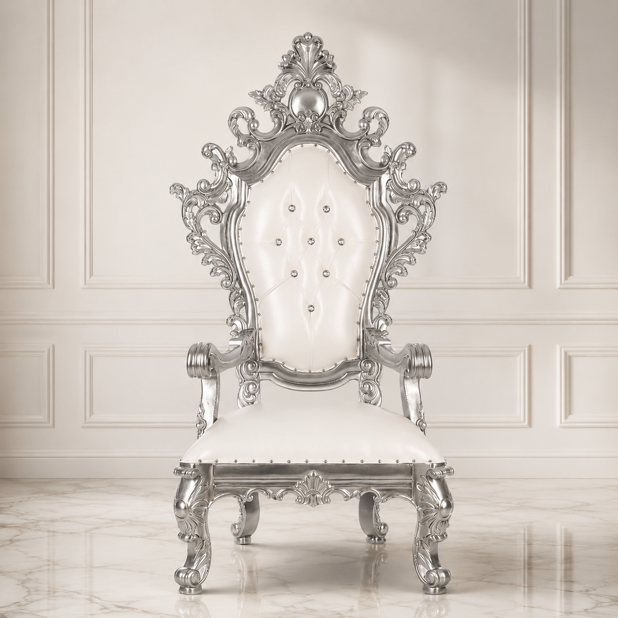 King Darius Royal Throne Chair