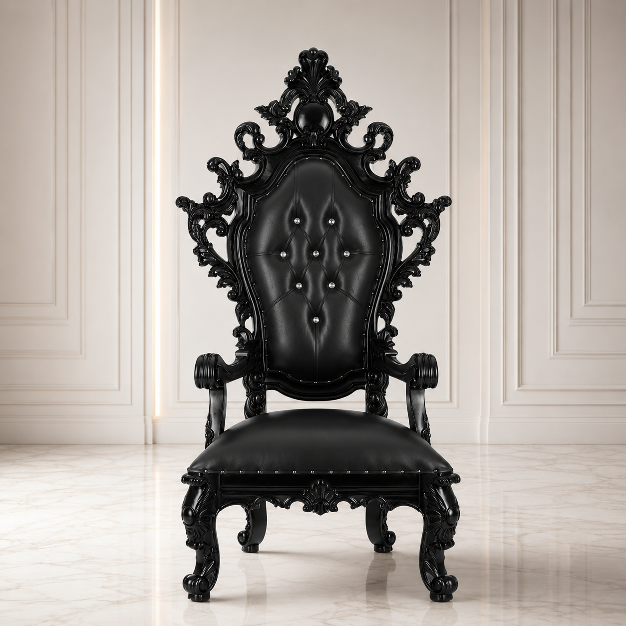 King Darius Royal Throne Chair
