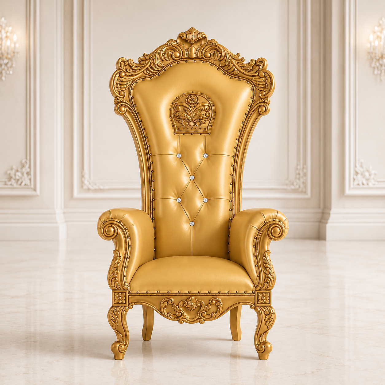 Silla del trono de la reina Babette