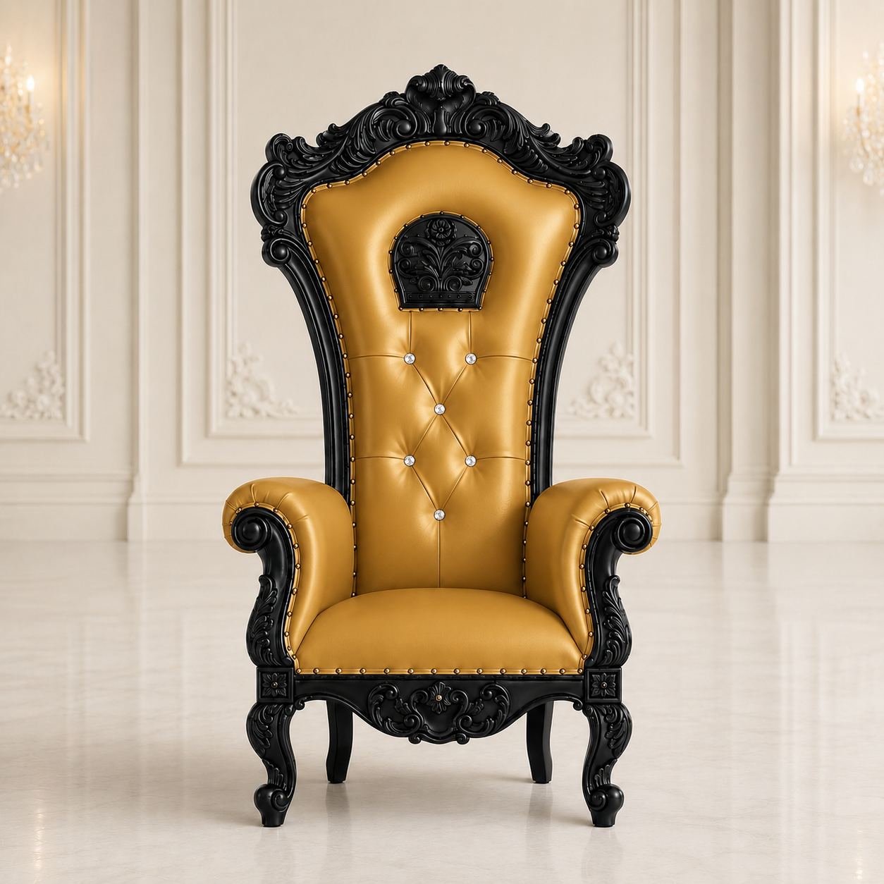 Silla del trono de la reina Babette