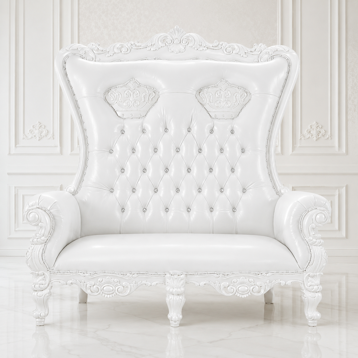 Crown Tiffany Loveseat