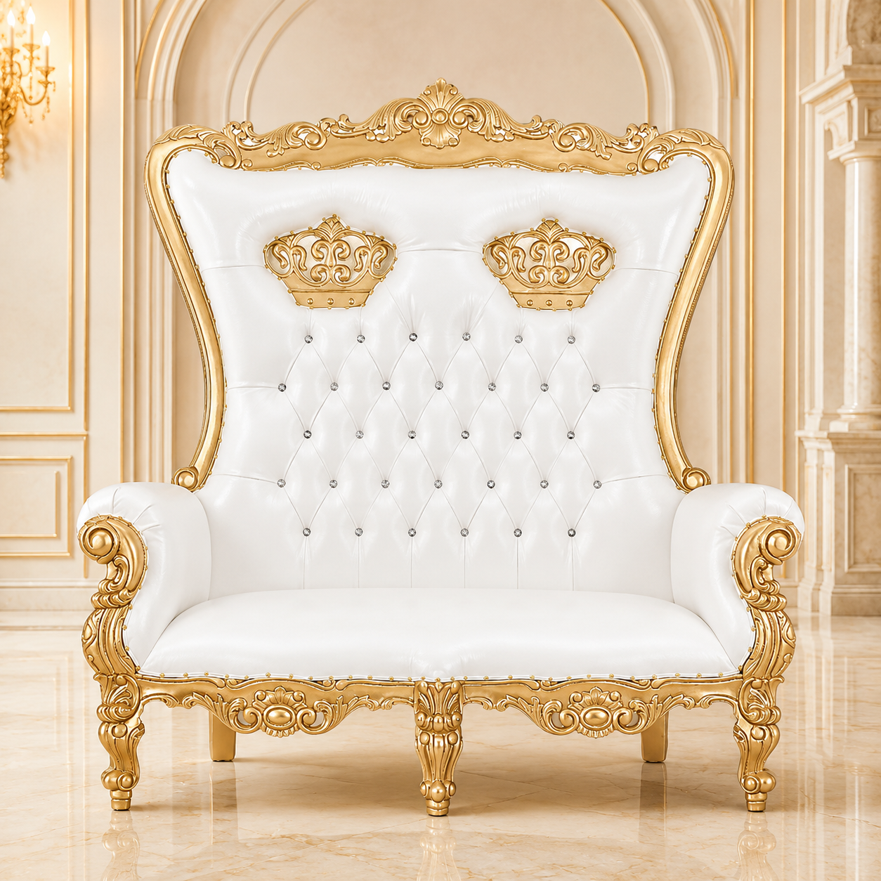 Crown Tiffany Loveseat