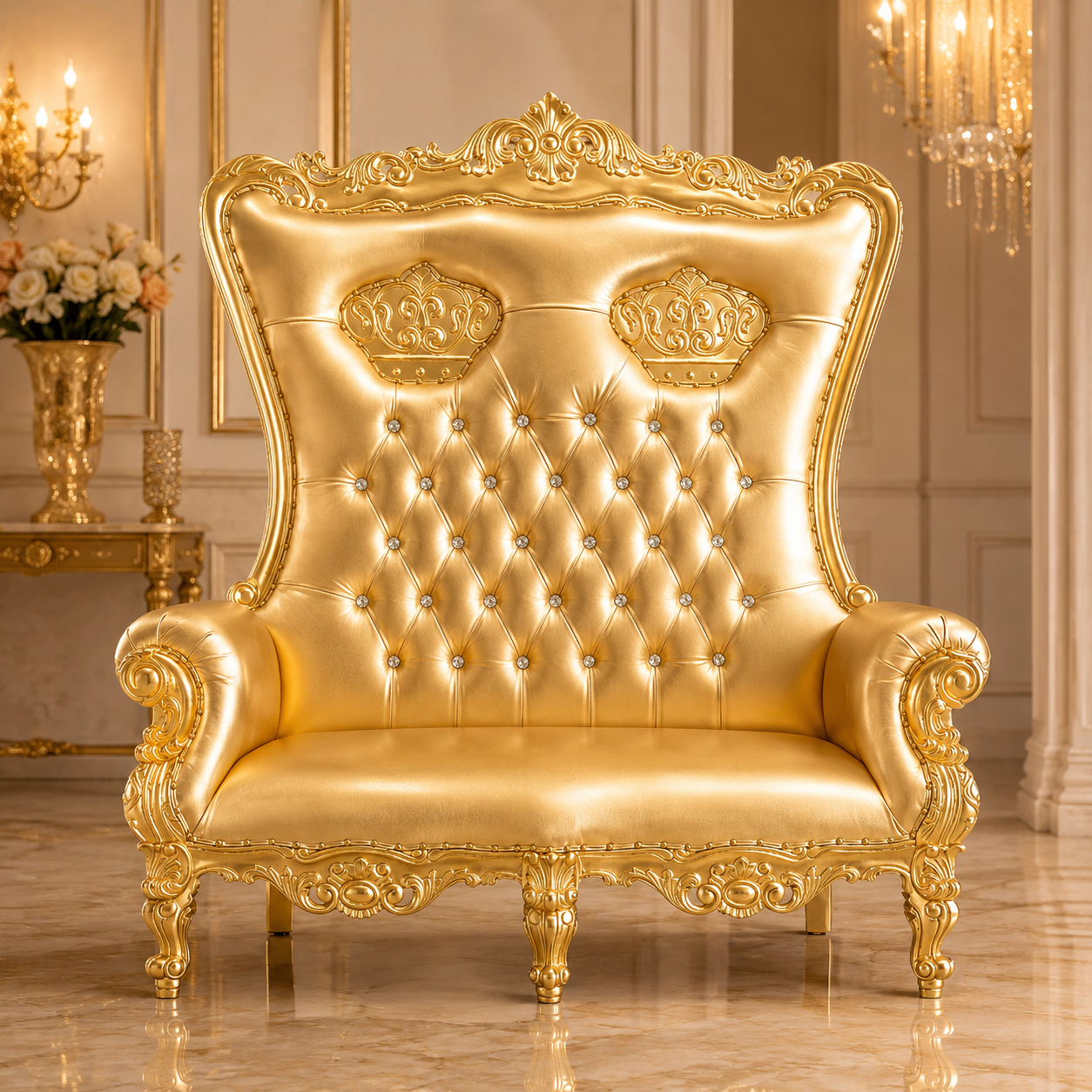 Crown Tiffany Loveseat