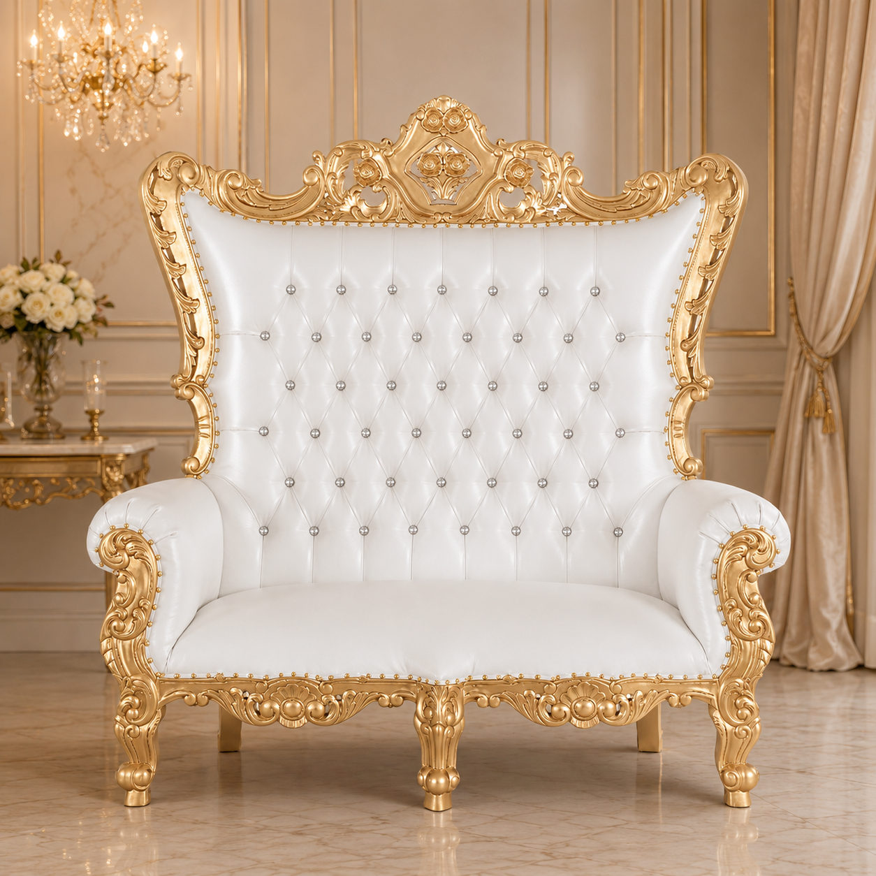 Queen Venus Royal Loveseat